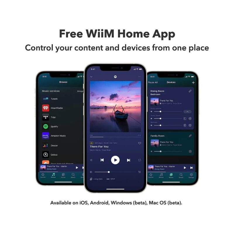 WiiM Mini Audio Streamer – pogled 3