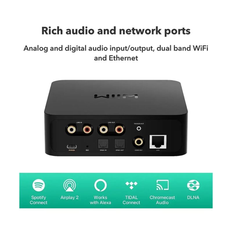 WiiM Pro Audio Streamer + daljinski upravljalnik – pogled 8