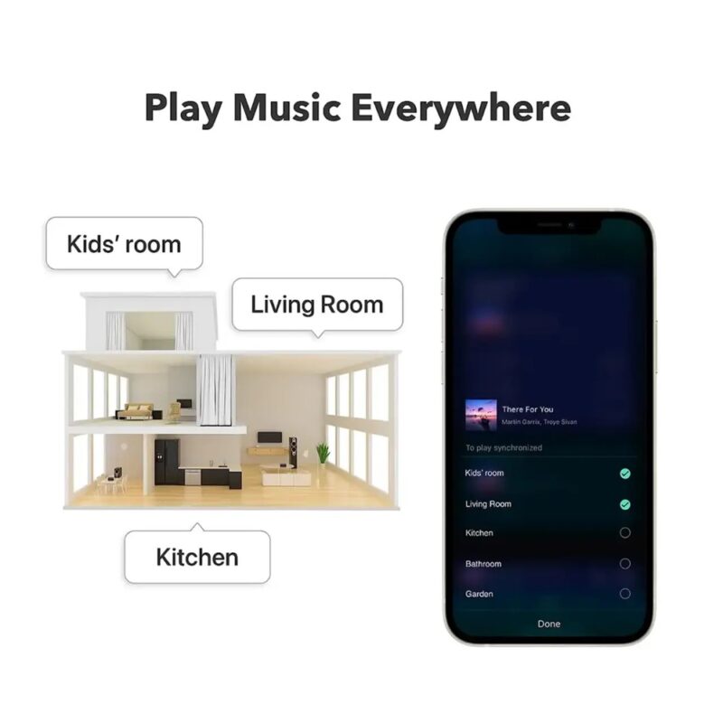 WiiM Pro Audio Streamer + daljinski upravljalnik – pogled 9