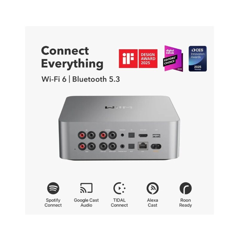 WiiM ULTRA avdio streamer in predojačevalec – pogled 7